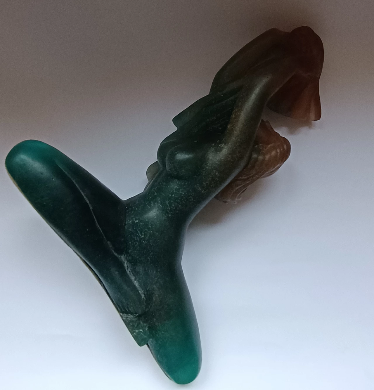 Scultura Invocation in pasta di vetro di André Deloul per Daum 18