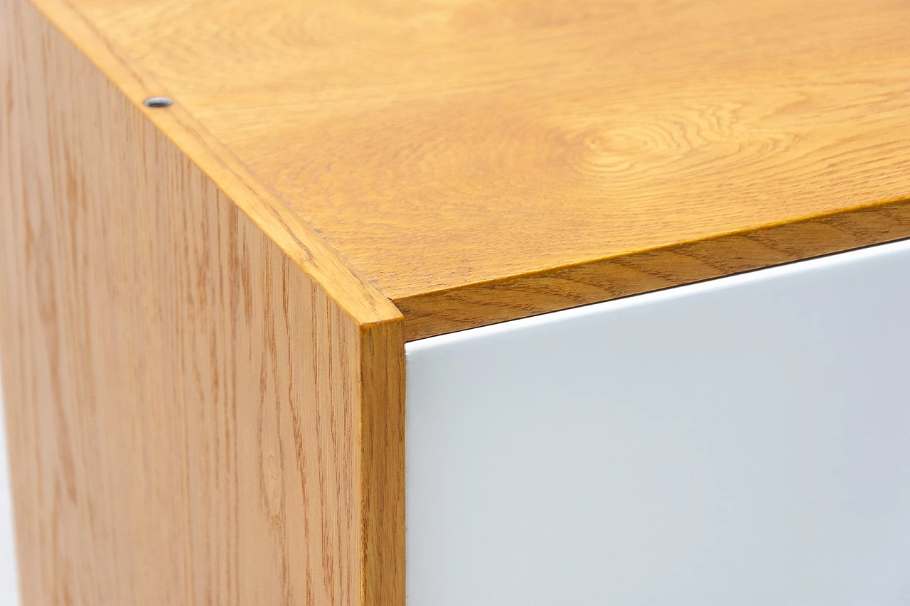 Yellow and white U-450 sideboard by Jiri Jiroutek for Interier Praha, 1960s 10