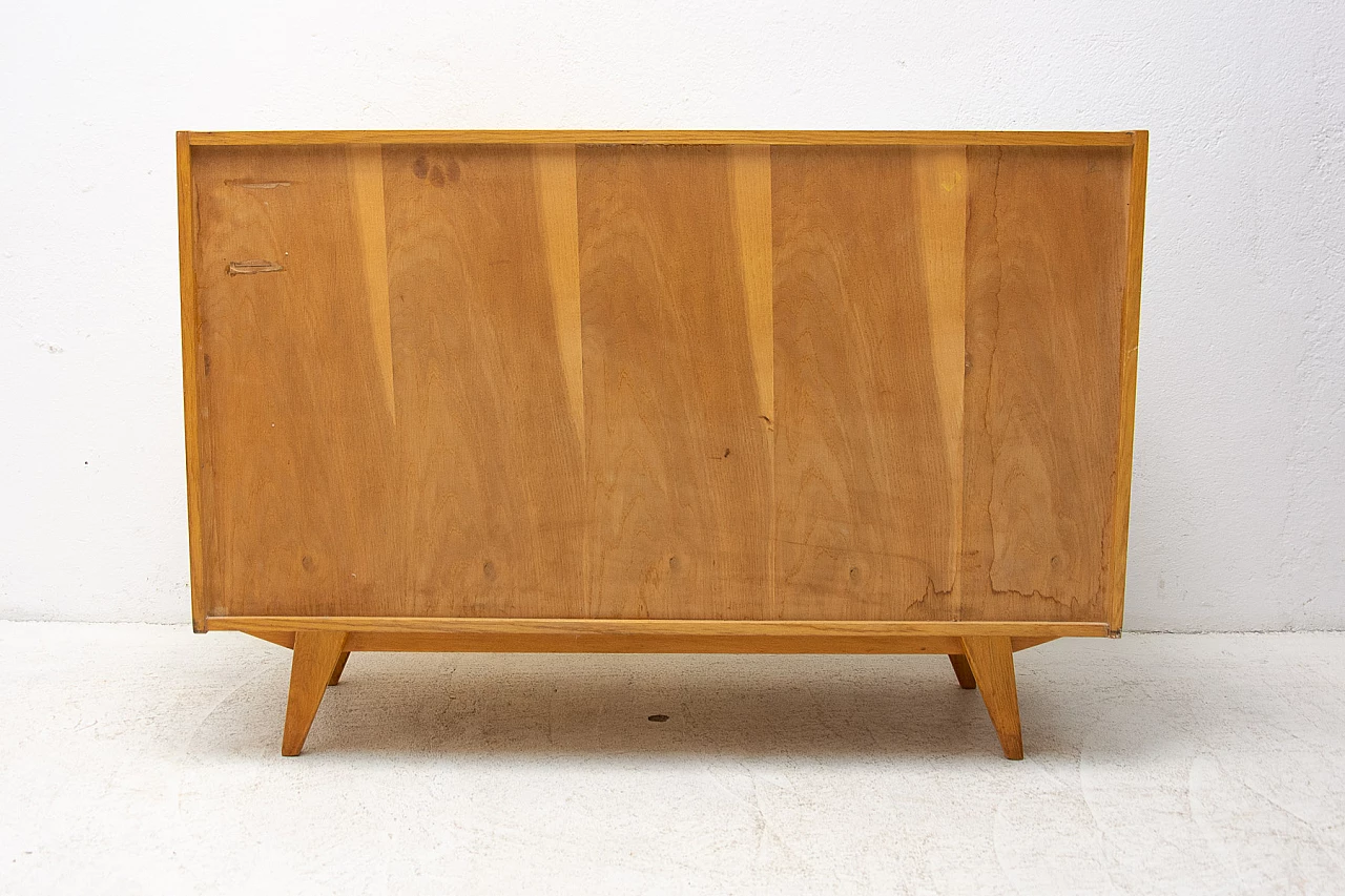 Yellow and white U-450 sideboard by Jiri Jiroutek for Interier Praha, 1960s 12