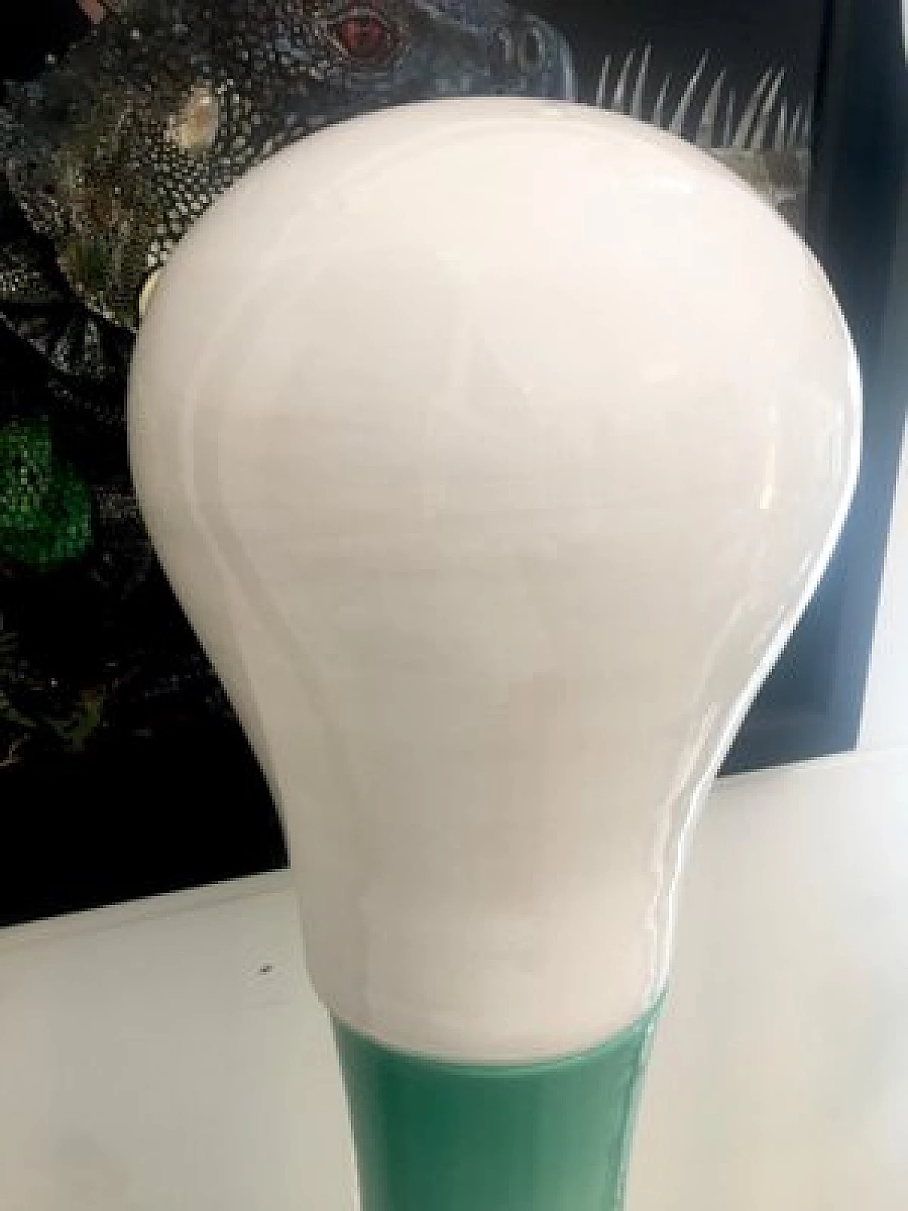 Lampada da terra in vetro di Murano di Carlo Nason per Selenova, anni '60 6