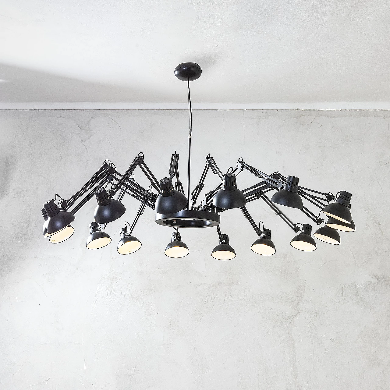 Dear Ingo chandelier by Ron Gilad for Moooi with 16 directional arms 1
