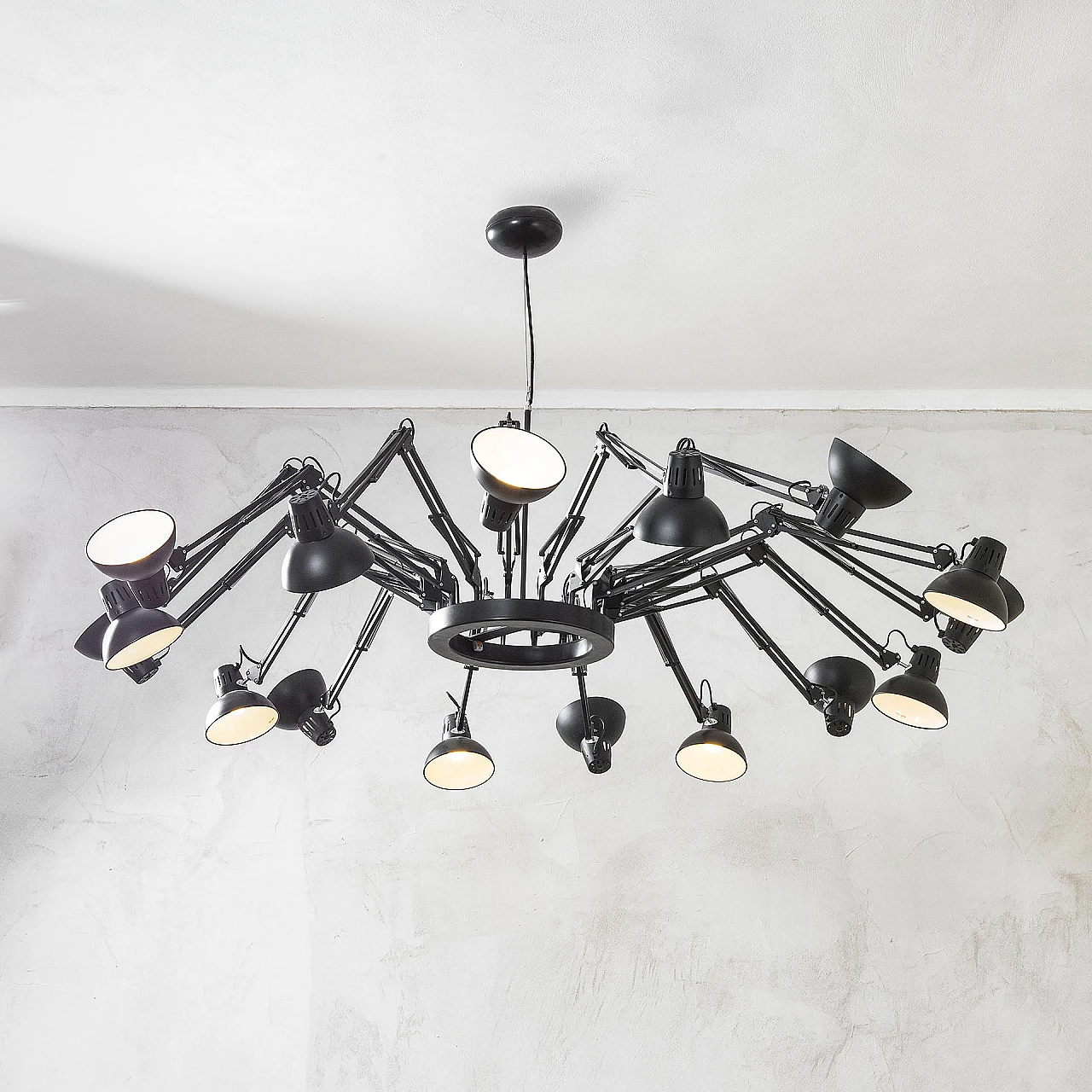 Dear Ingo chandelier by Ron Gilad for Moooi with 16 directional arms 3