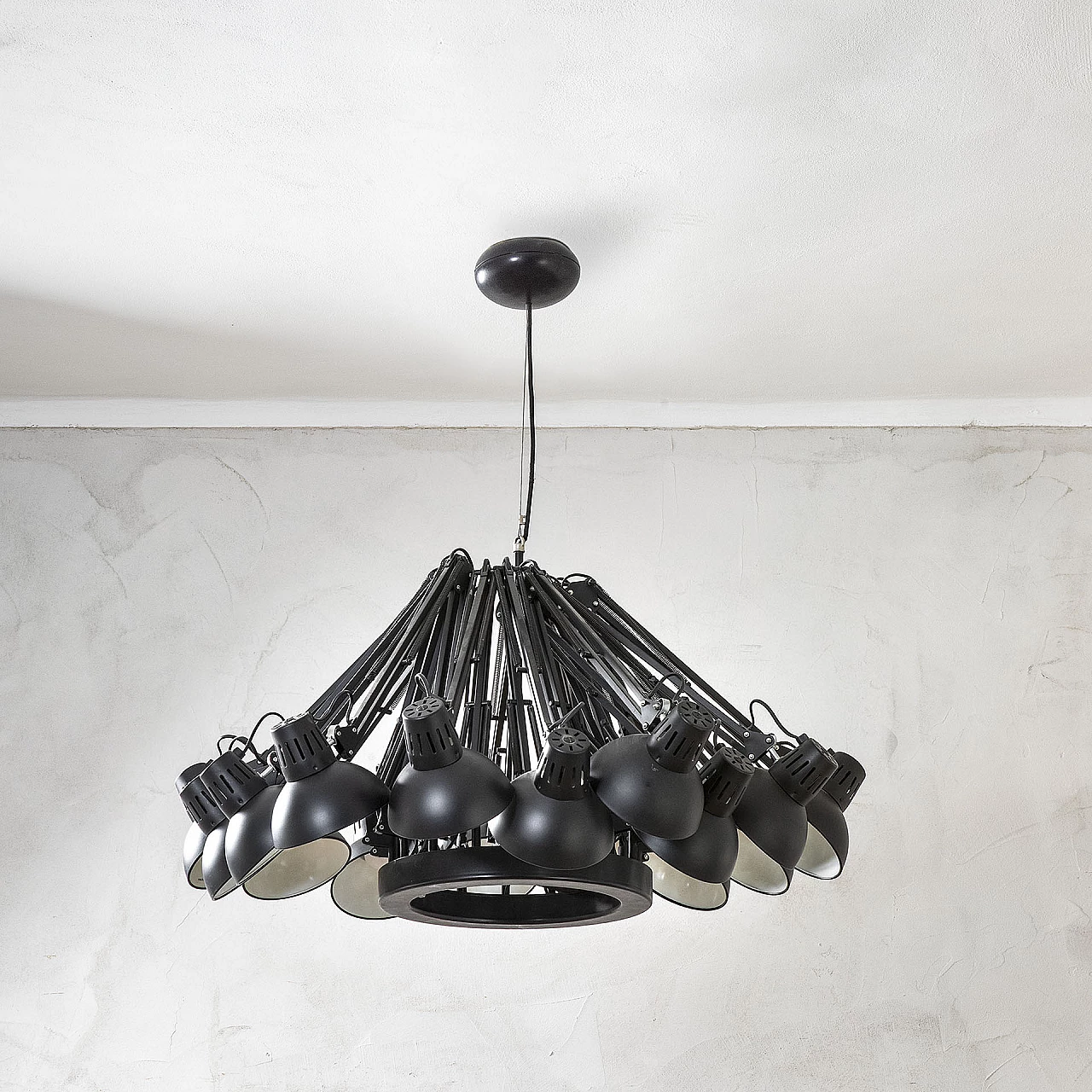 Dear Ingo chandelier by Ron Gilad for Moooi with 16 directional arms 6