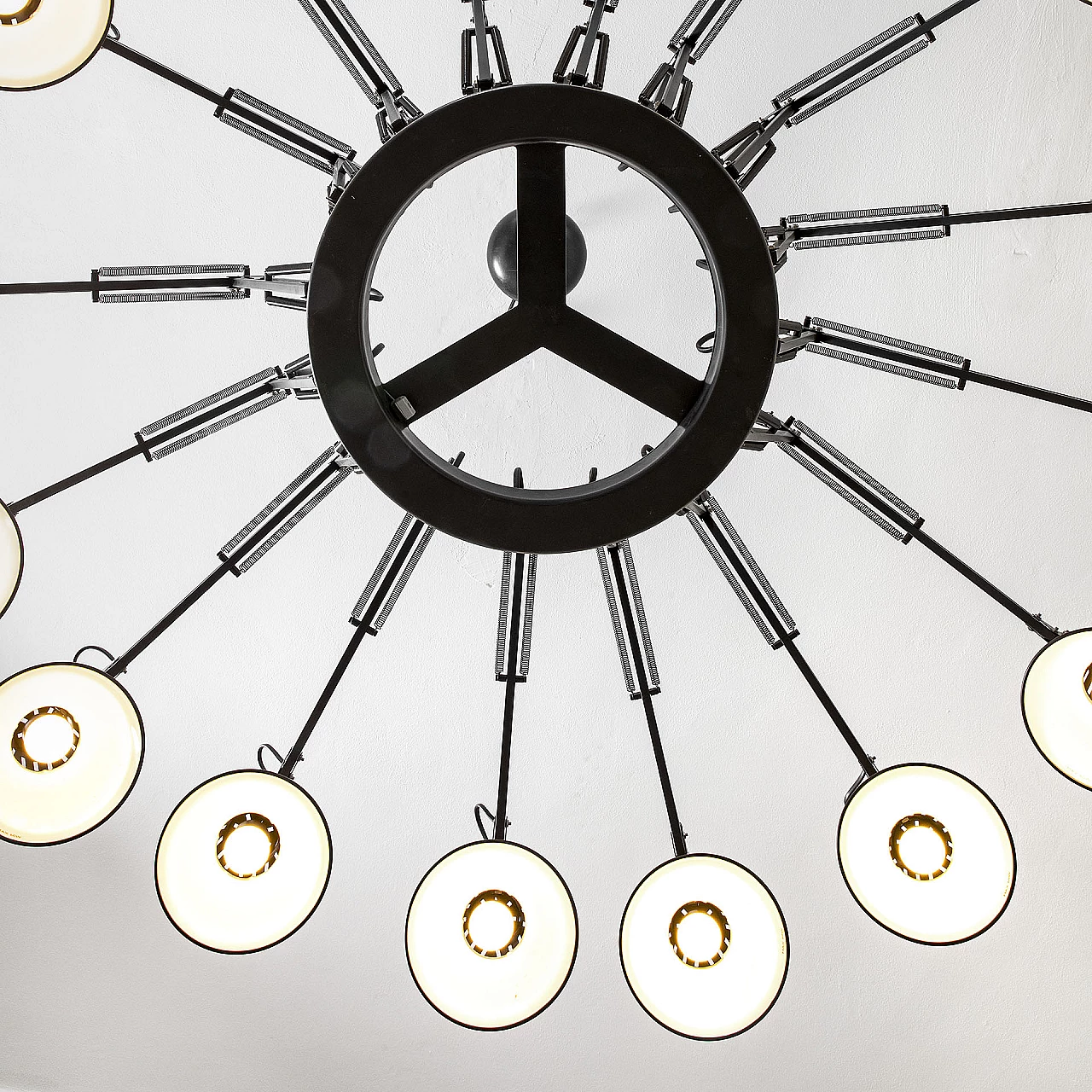 Dear Ingo chandelier by Ron Gilad for Moooi with 16 directional arms 7
