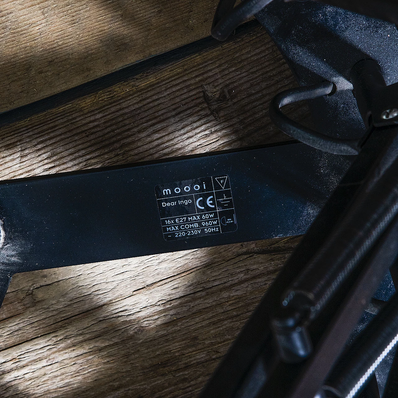 Dear Ingo chandelier by Ron Gilad for Moooi with 16 directional arms 10