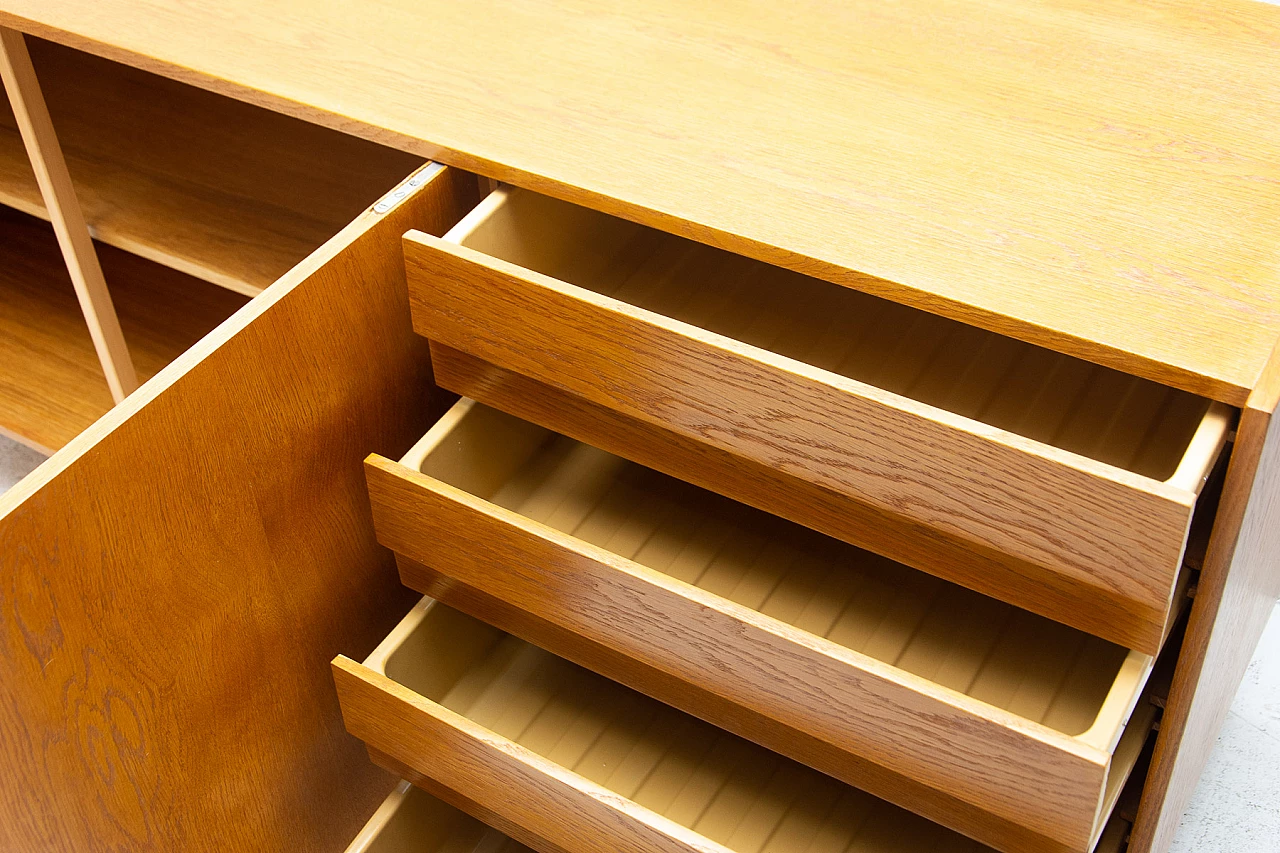 Beech U-458 sideboard by Jiri Jiroutek for Interier Praha, 1960s 8