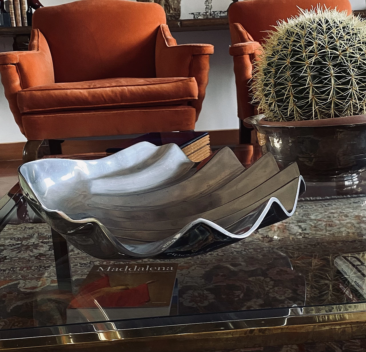 Shell-shaped vide poche, 1960s 6