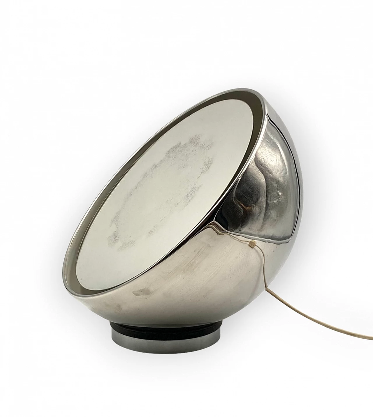 Spherical mirror table lamp, 1970s 1