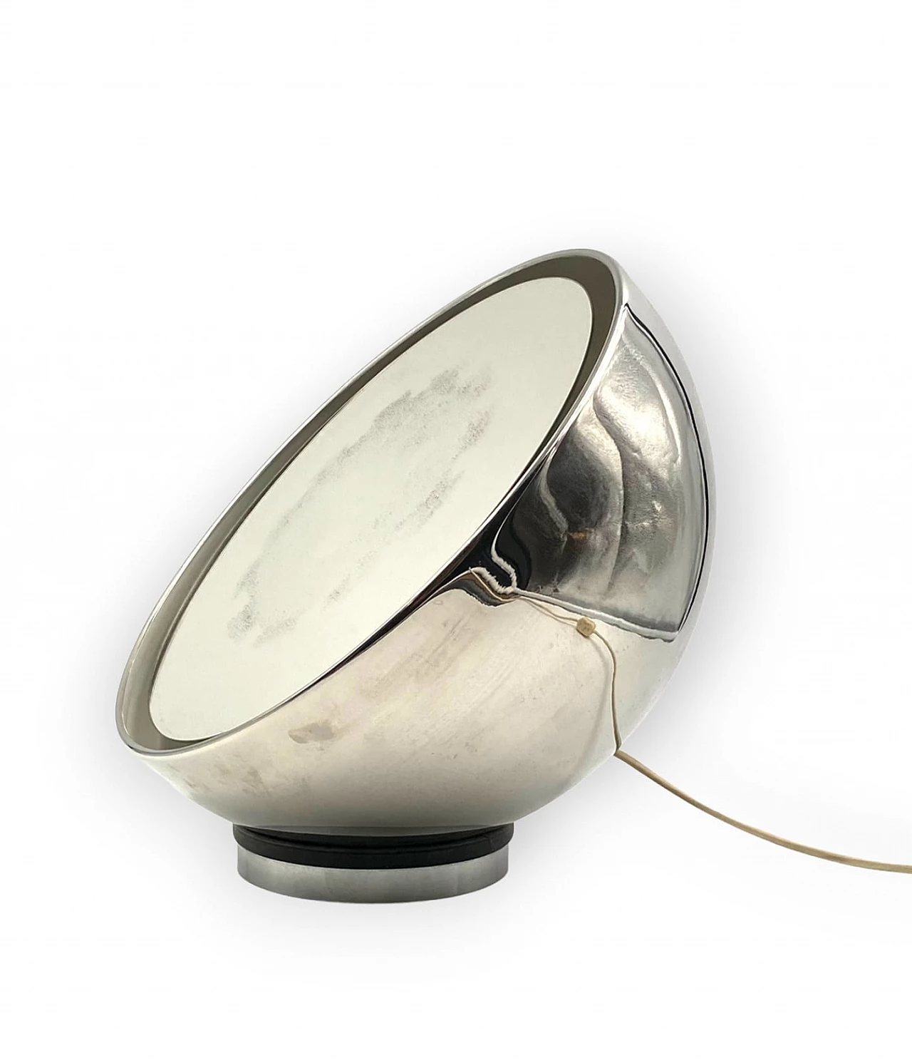 Spherical mirror table lamp, 1970s 10