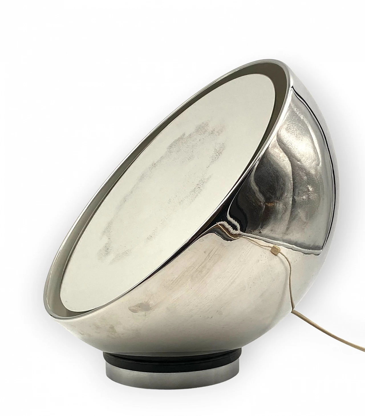 Spherical mirror table lamp, 1970s 11