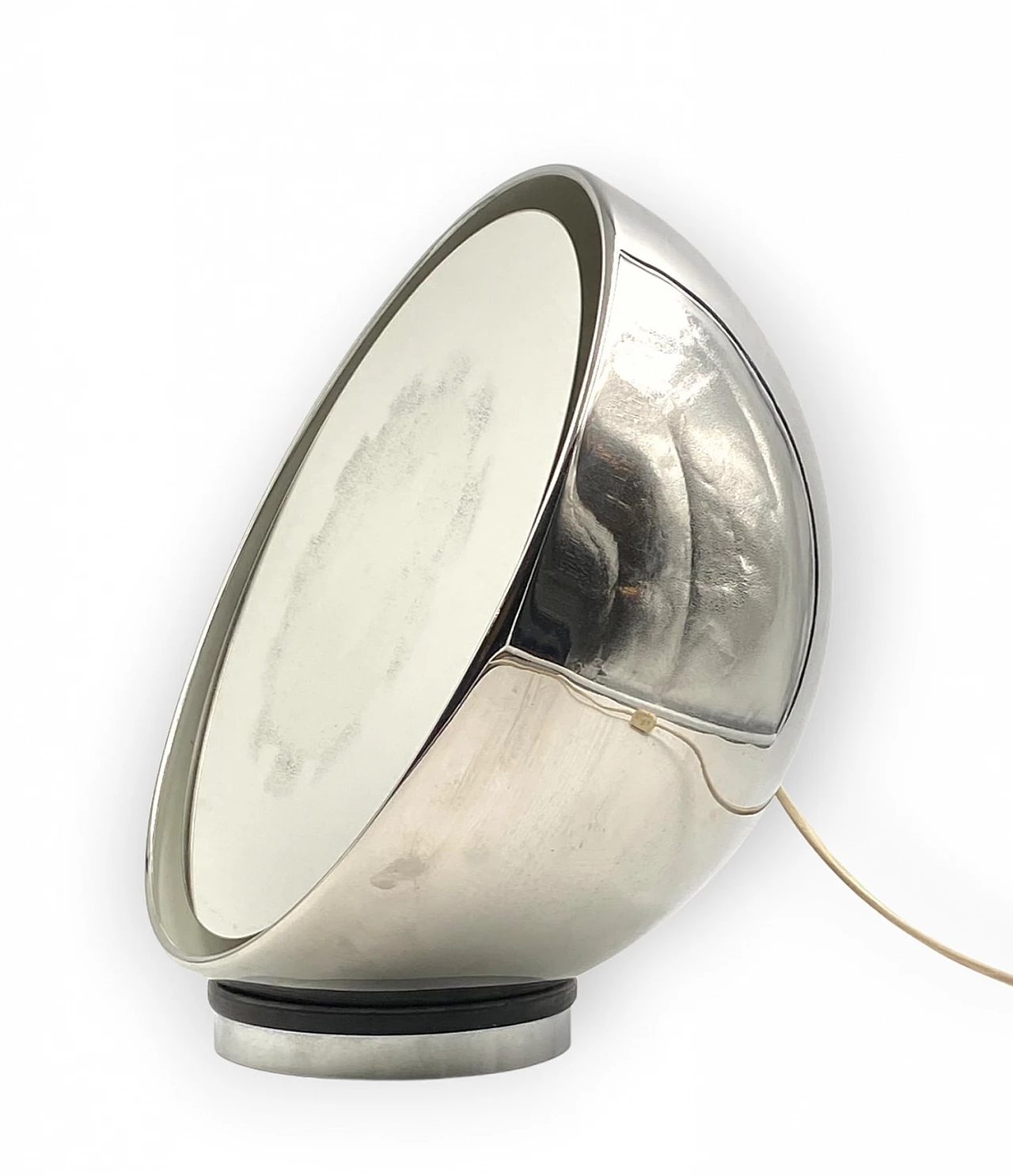 Spherical mirror table lamp, 1970s 14