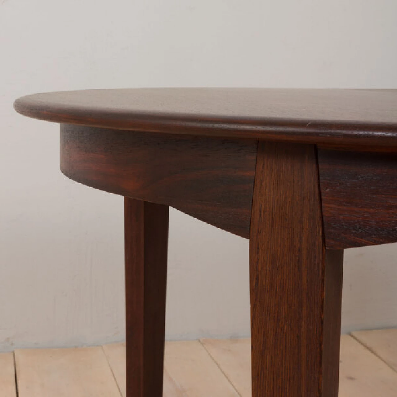 Extending dining table in rosewood by Henning Knaernulf for Sorø Stolefabrik, 1960s 10