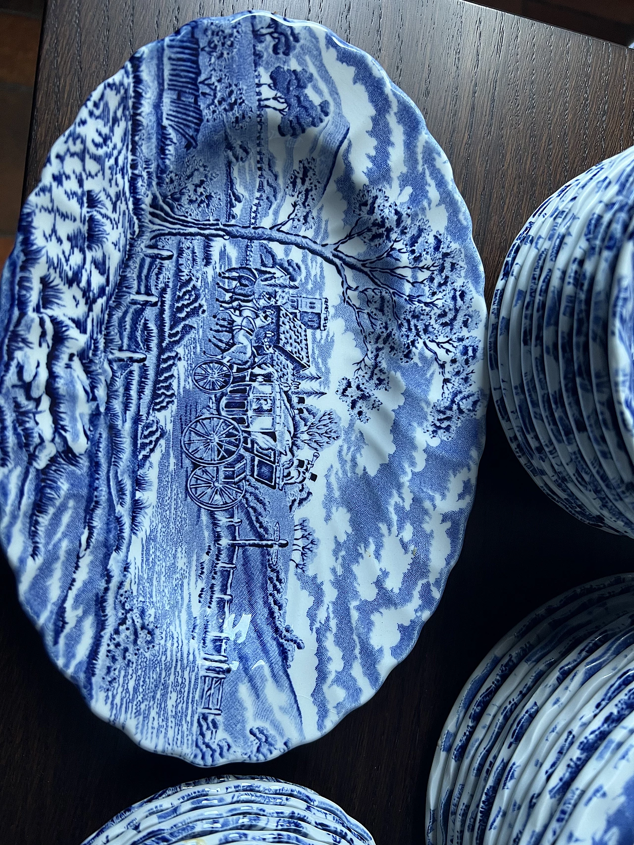 Servizio da tavola in porcellana di Myott Royal Mail, anni '70 3