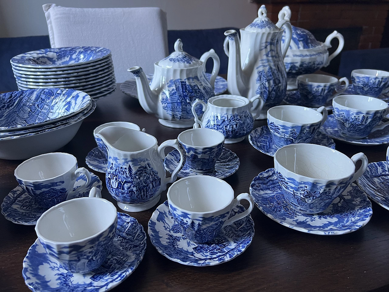 Servizio da tavola in porcellana di Myott Royal Mail, anni '70 4