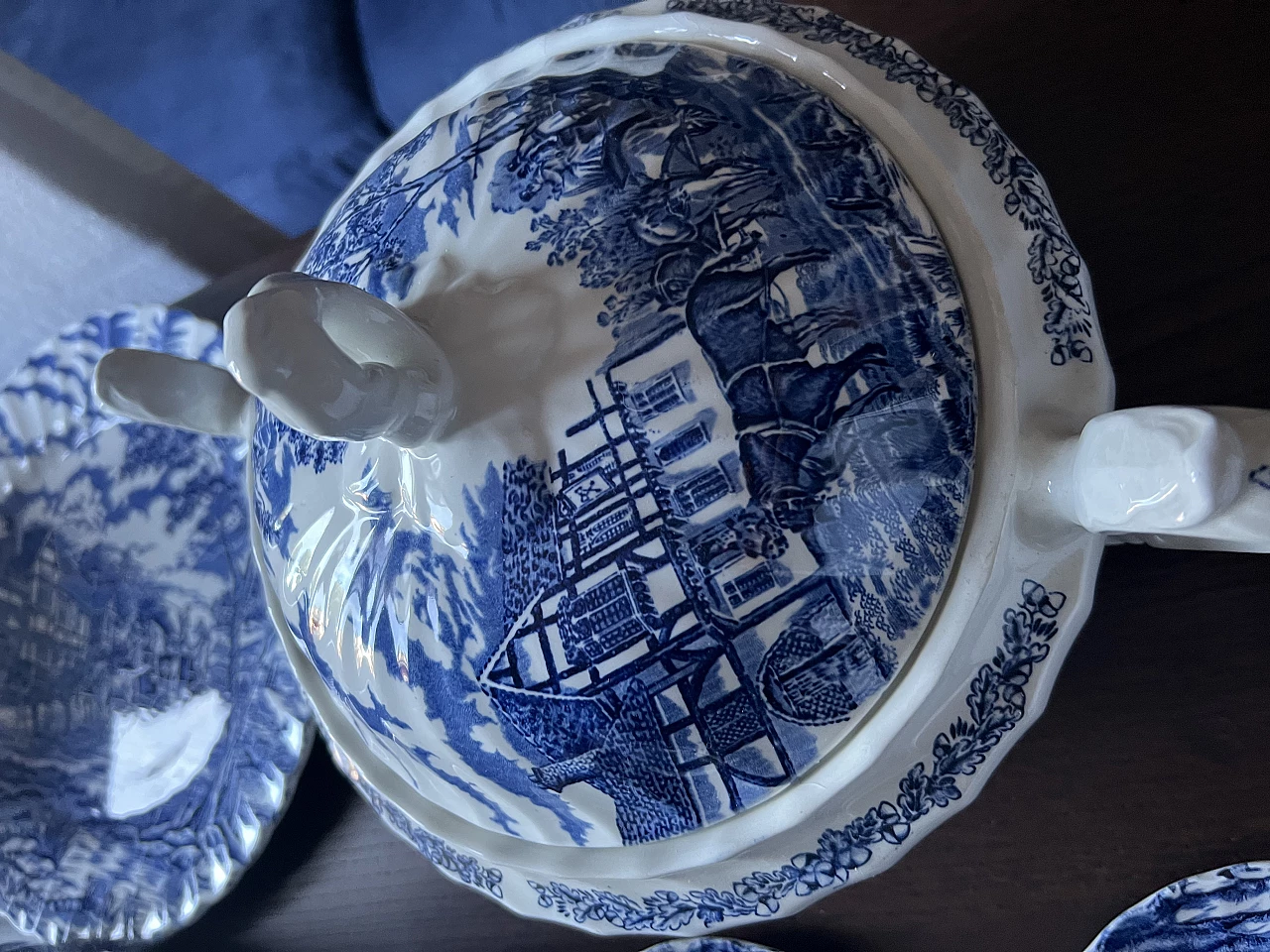 Servizio da tavola in porcellana di Myott Royal Mail, anni '70 5