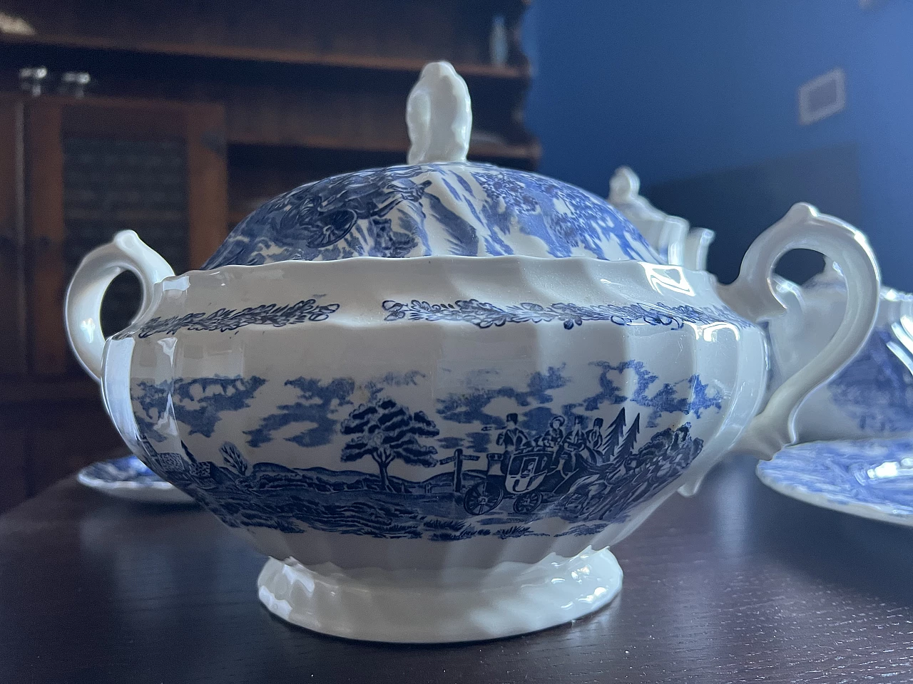 Servizio da tavola in porcellana di Myott Royal Mail, anni '70 7