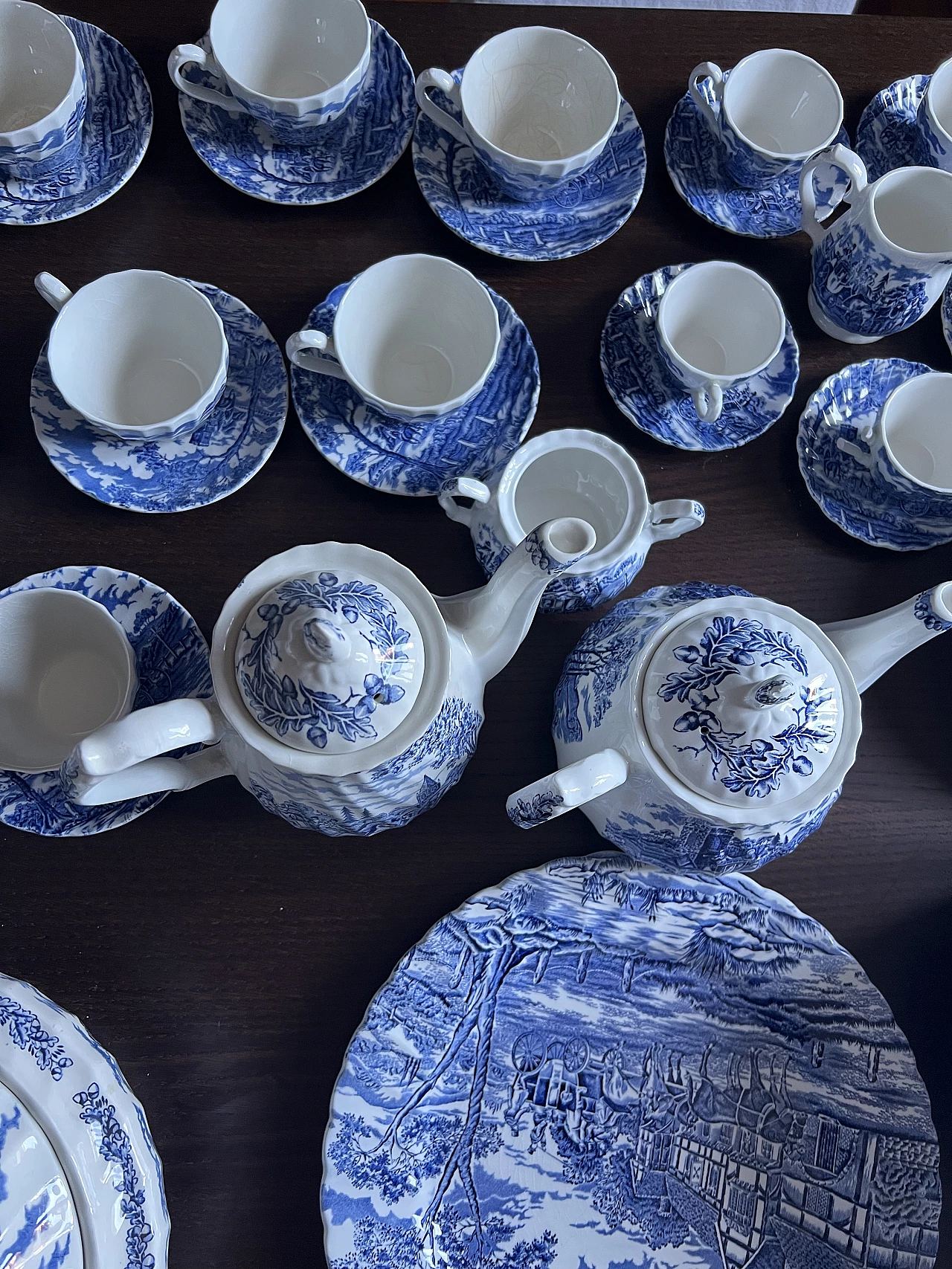 Servizio da tavola in porcellana di Myott Royal Mail, anni '70 10