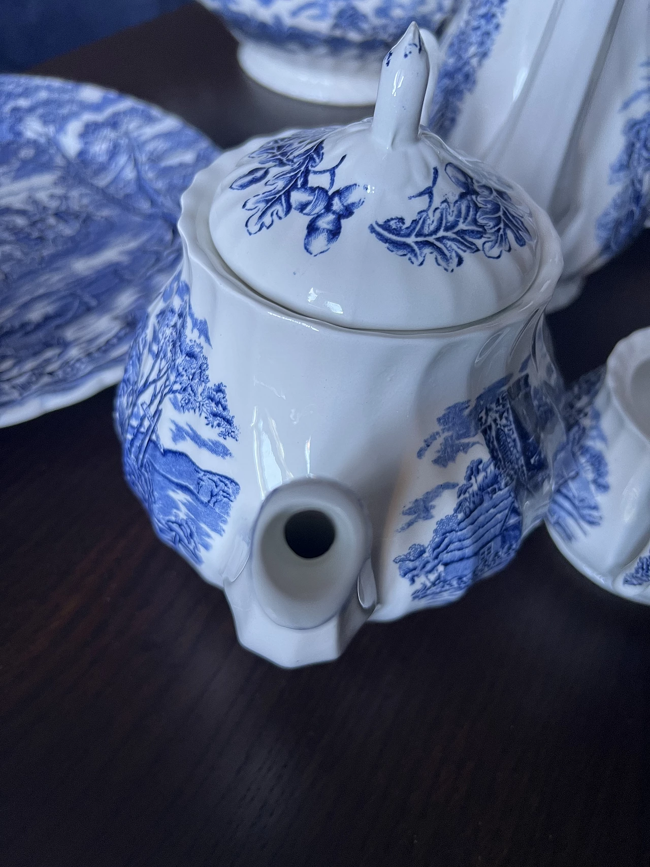 Servizio da tavola in porcellana di Myott Royal Mail, anni '70 22