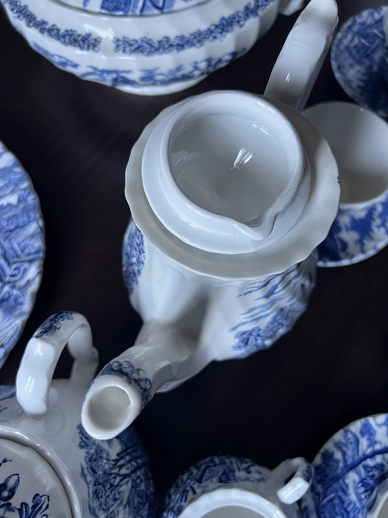 Servizio da tavola in porcellana di Myott Royal Mail, anni '70 26