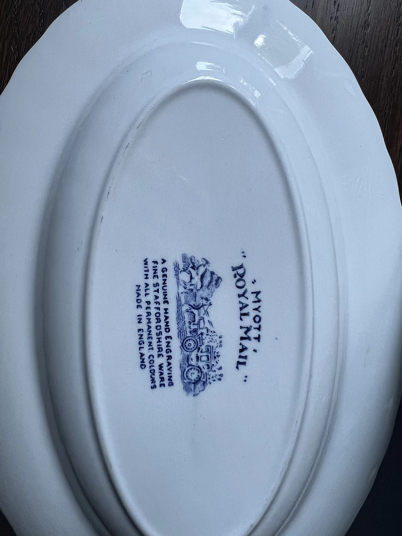 Servizio da tavola in porcellana di Myott Royal Mail, anni '70 27