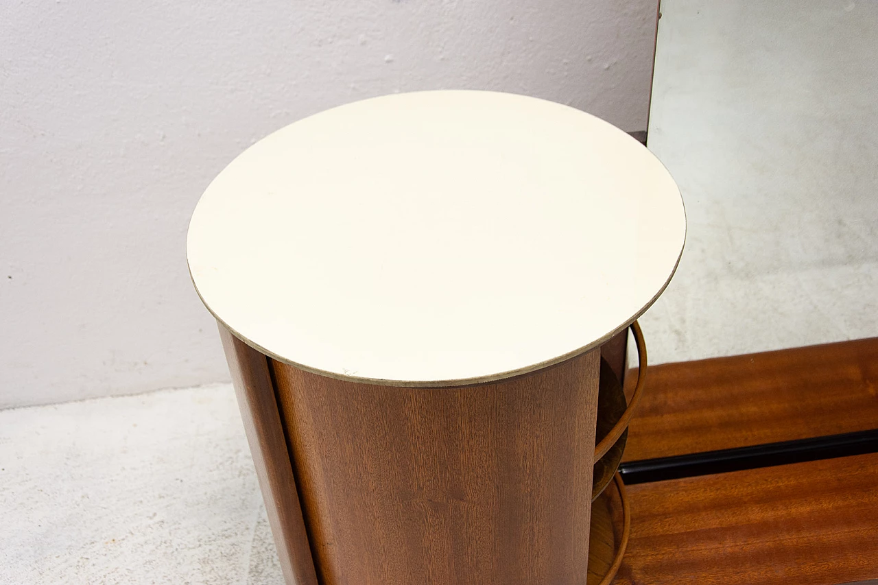 Art Deco vanity table by Jindřich Halabala for UP Závody, 1950s 11