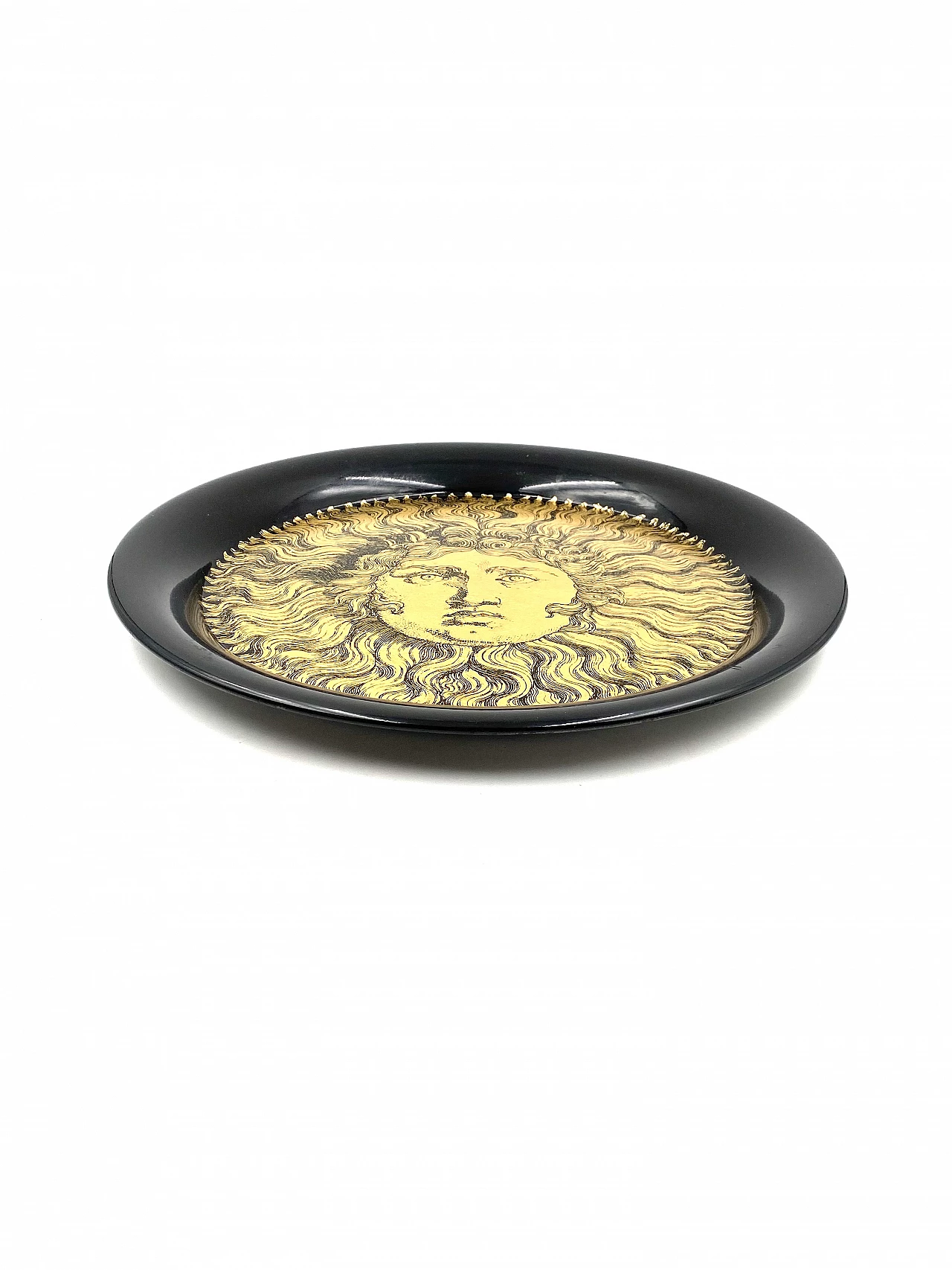 Metal Re Sole tray by Piero Fornasetti, 1950s 9