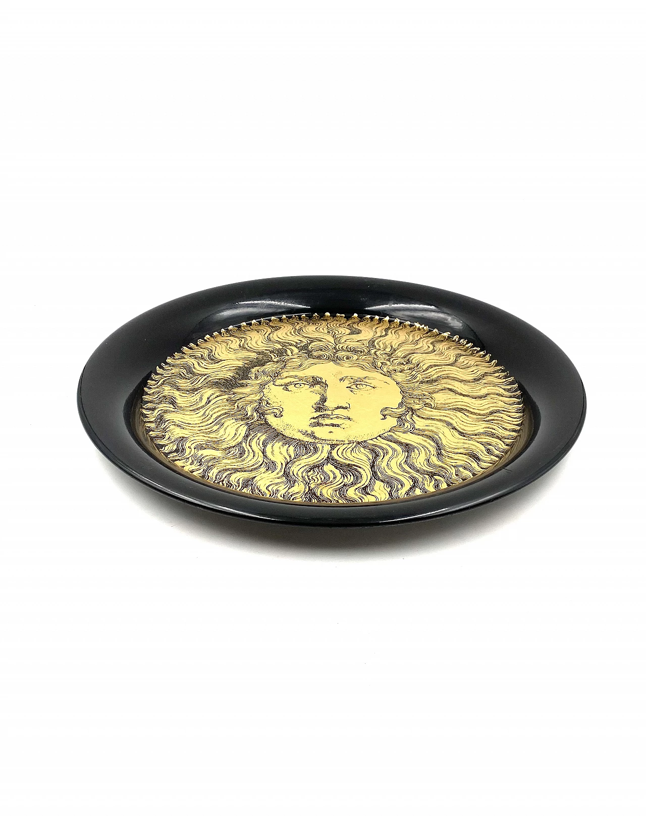 Metal Re Sole tray by Piero Fornasetti, 1950s 10