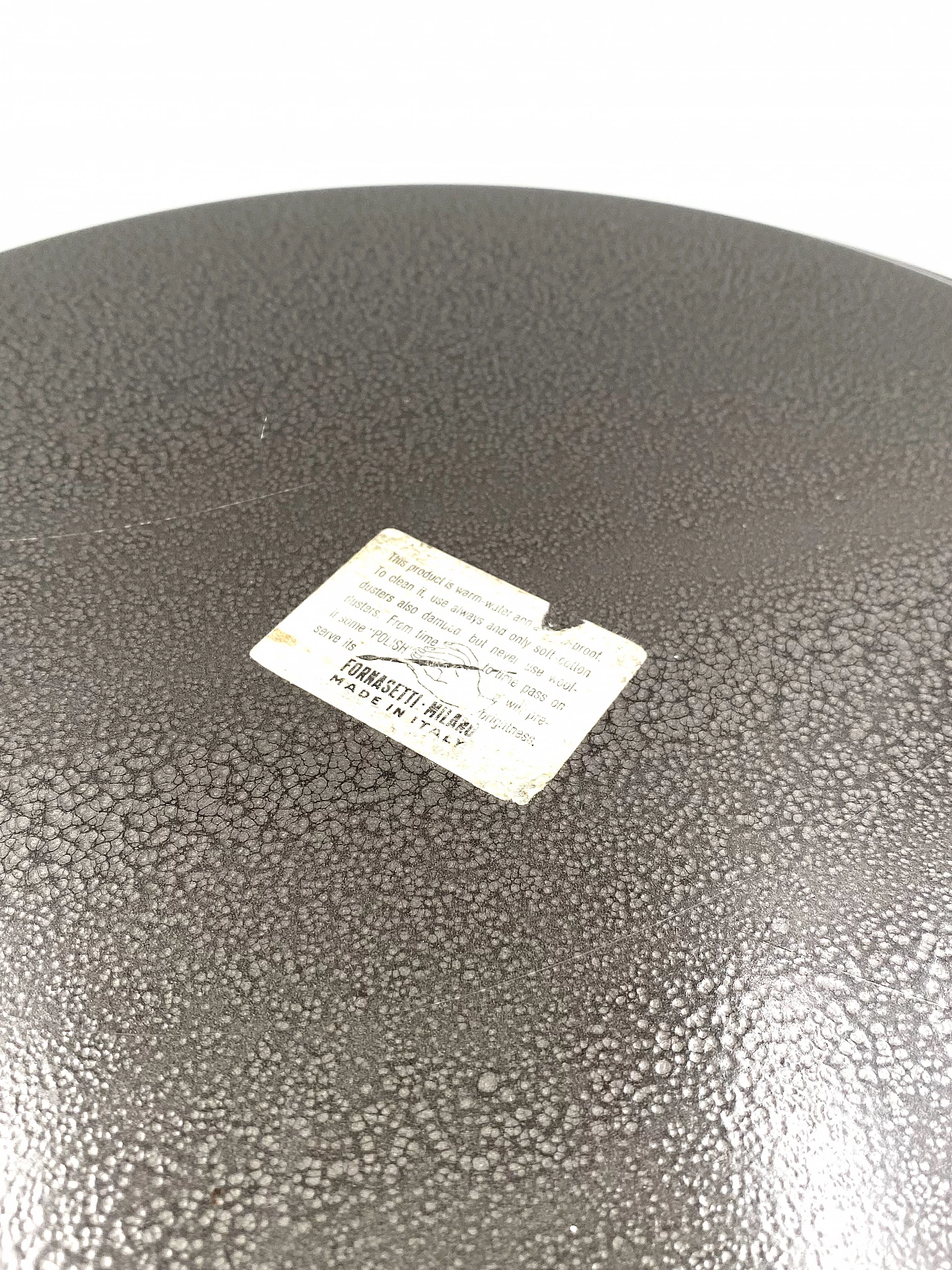 Vassoio Re Sole in metallo di Piero Fornasetti, anni '50 20