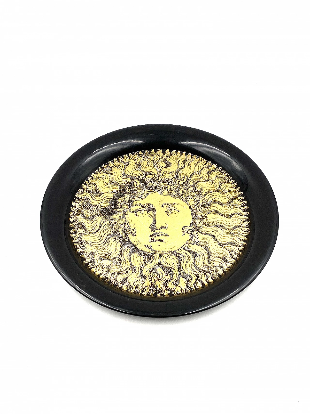 Metal Re Sole tray by Piero Fornasetti, 1950s 22