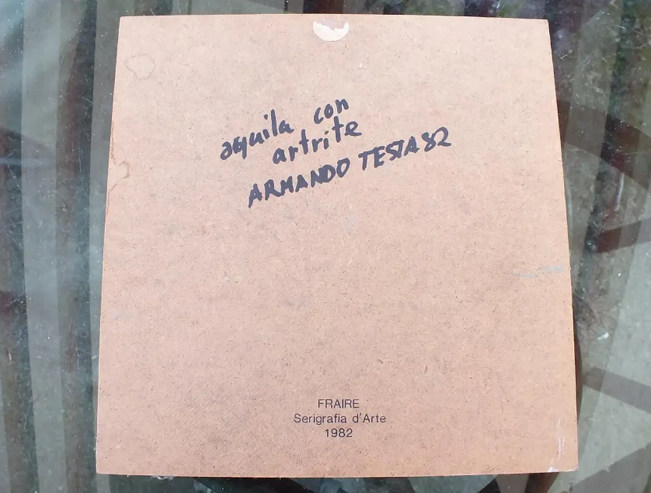 Aquila con artrite, serigrafia di Armando Testa, anni '80 2