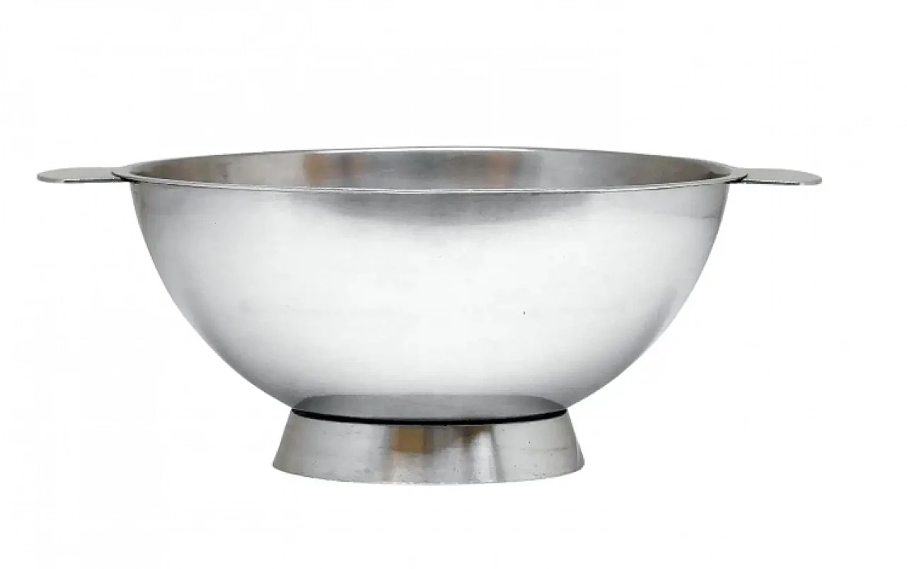 Stainless steel bowl by Gio Ponti for Arthur Krupp, 1930s 1