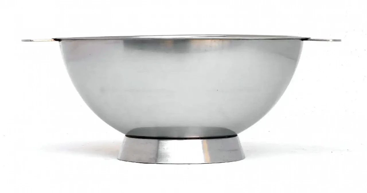 Stainless steel bowl by Gio Ponti for Arthur Krupp, 1930s 2
