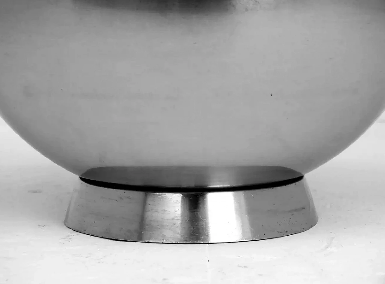 Stainless steel bowl by Gio Ponti for Arthur Krupp, 1930s 4