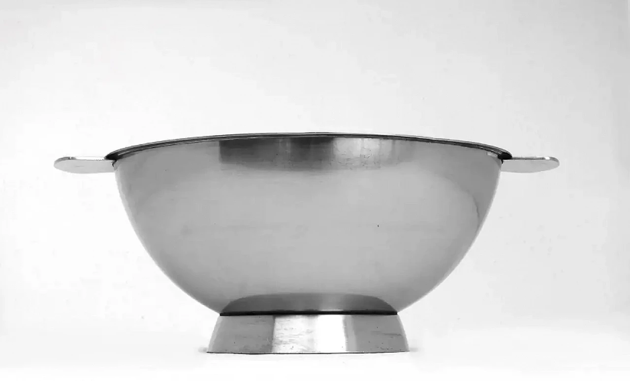 Stainless steel bowl by Gio Ponti for Arthur Krupp, 1930s 5
