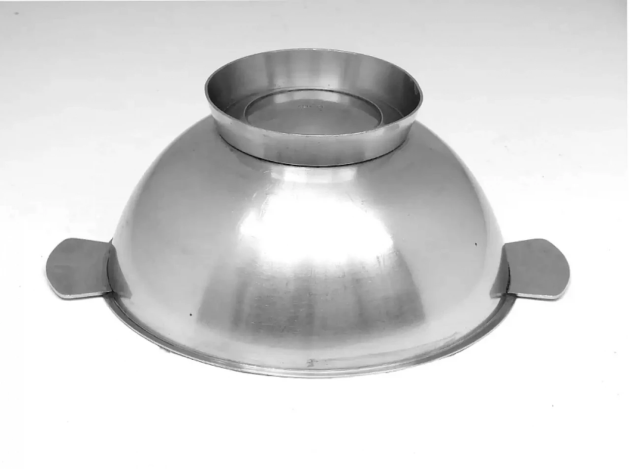 Stainless steel bowl by Gio Ponti for Arthur Krupp, 1930s 9