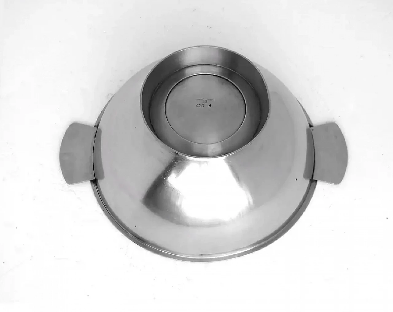 Stainless steel bowl by Gio Ponti for Arthur Krupp, 1930s 10