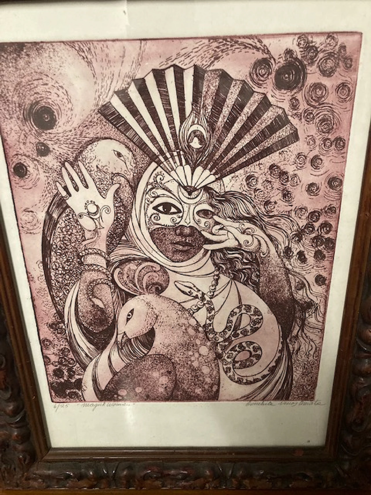 Conchita, Magick Woman, incisione 3