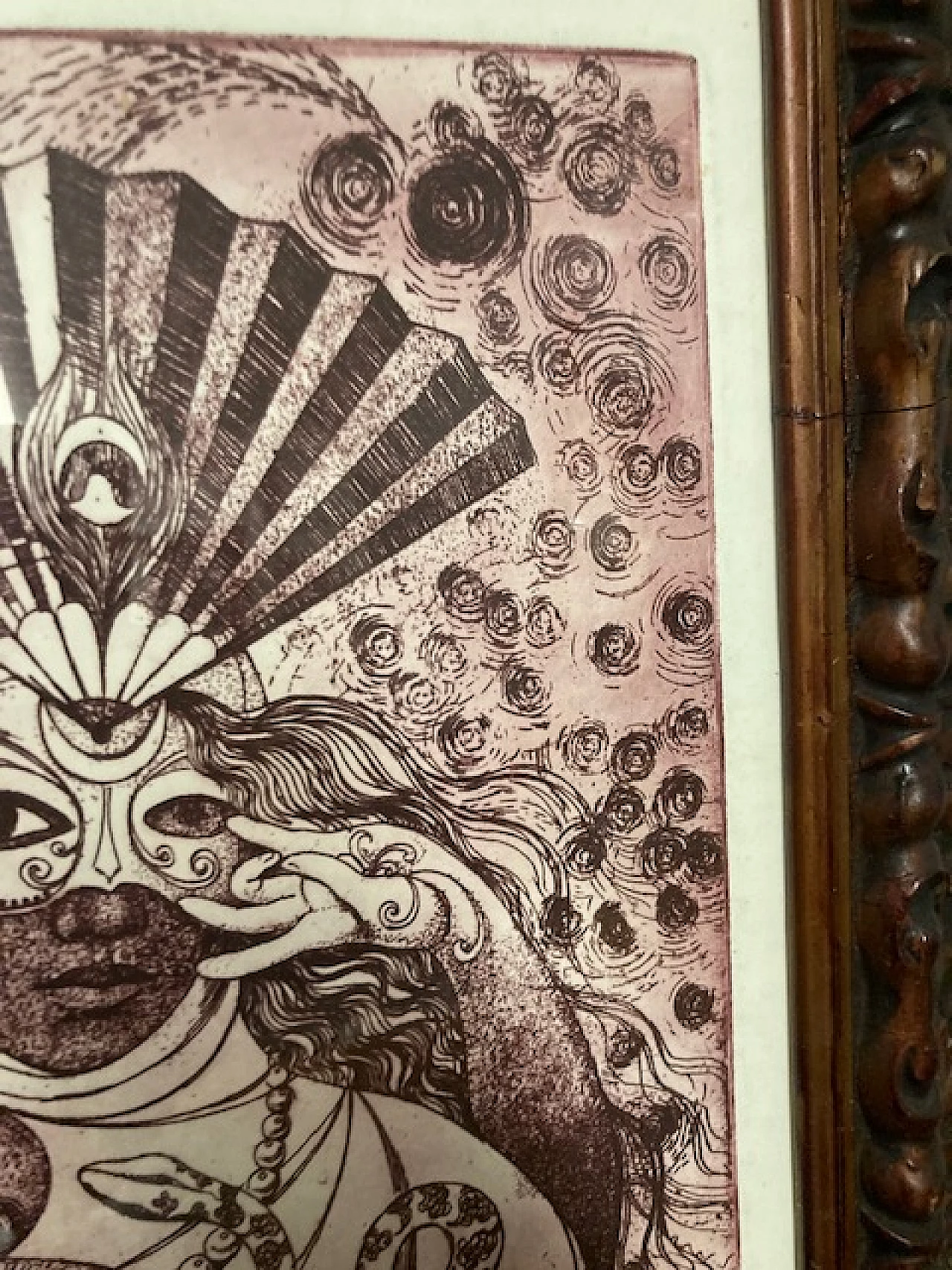 Conchita, Magick Woman, engraving 7
