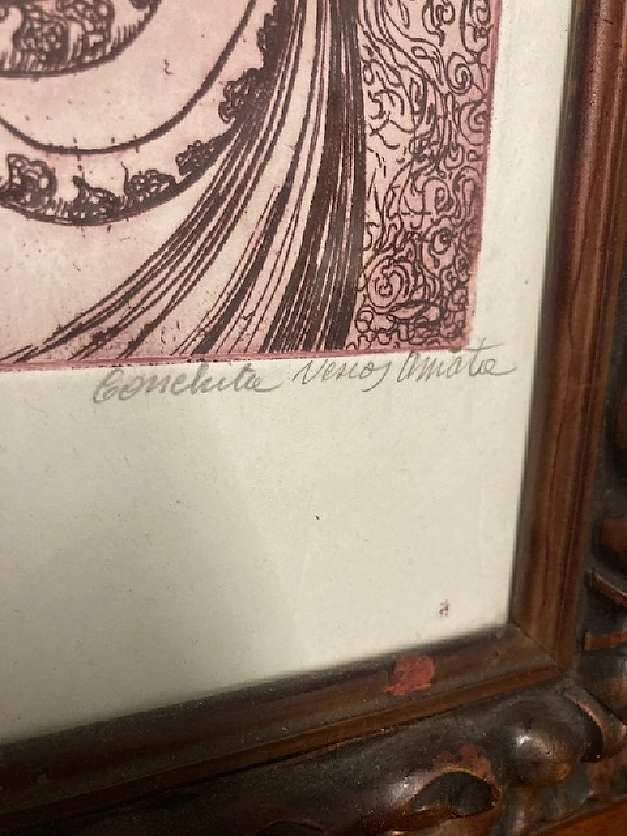 Conchita, Magick Woman, engraving 10