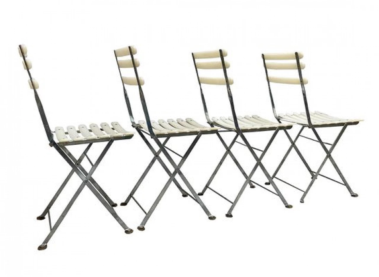 4 Arc En Ciel folding chairs by EMU, 1970s 2