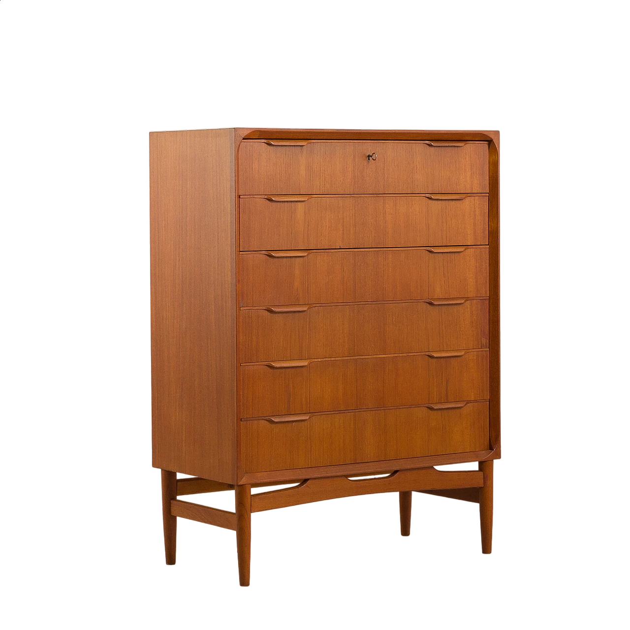 Cassettiera in teak attribuita a Johannes Andersen, anni '60 14