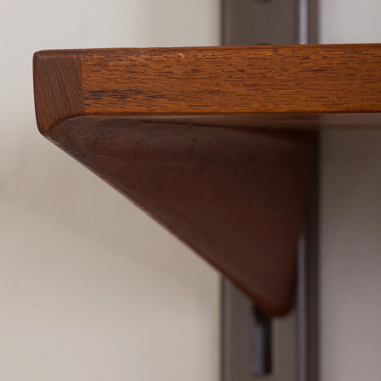 Teak bookcase with desk by Kai Kristiansen for FM Møbler, 1960s 11