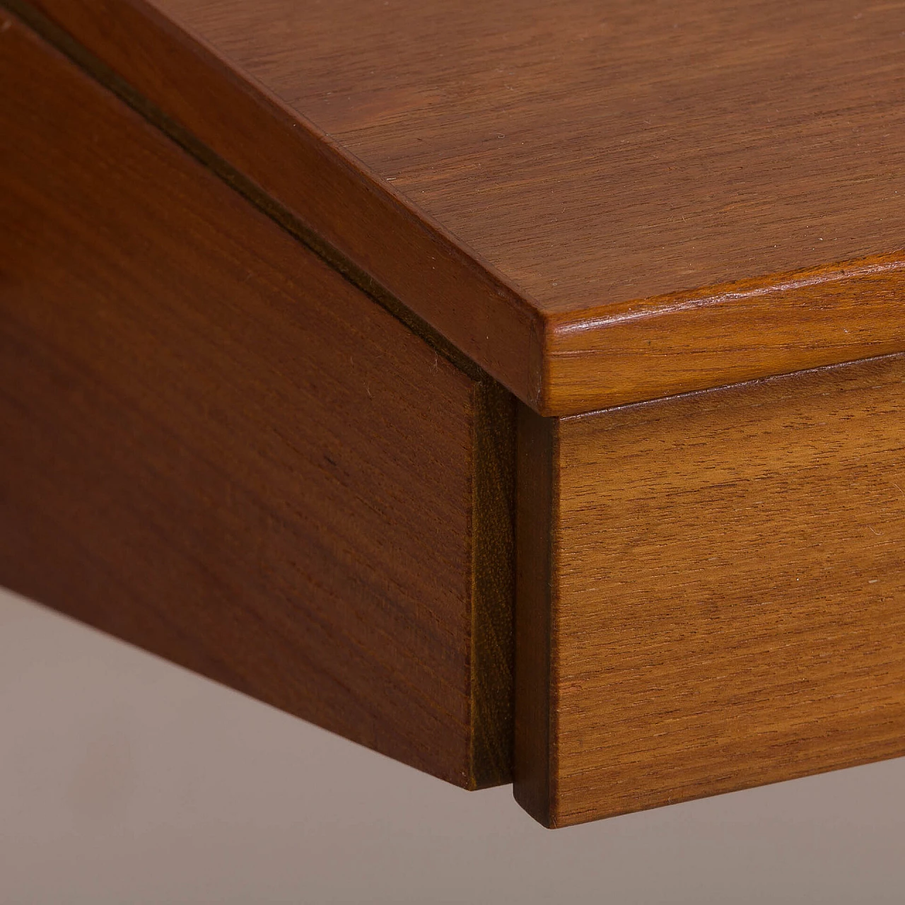 Teak bookcase with desk by Kai Kristiansen for FM Møbler, 1960s 12