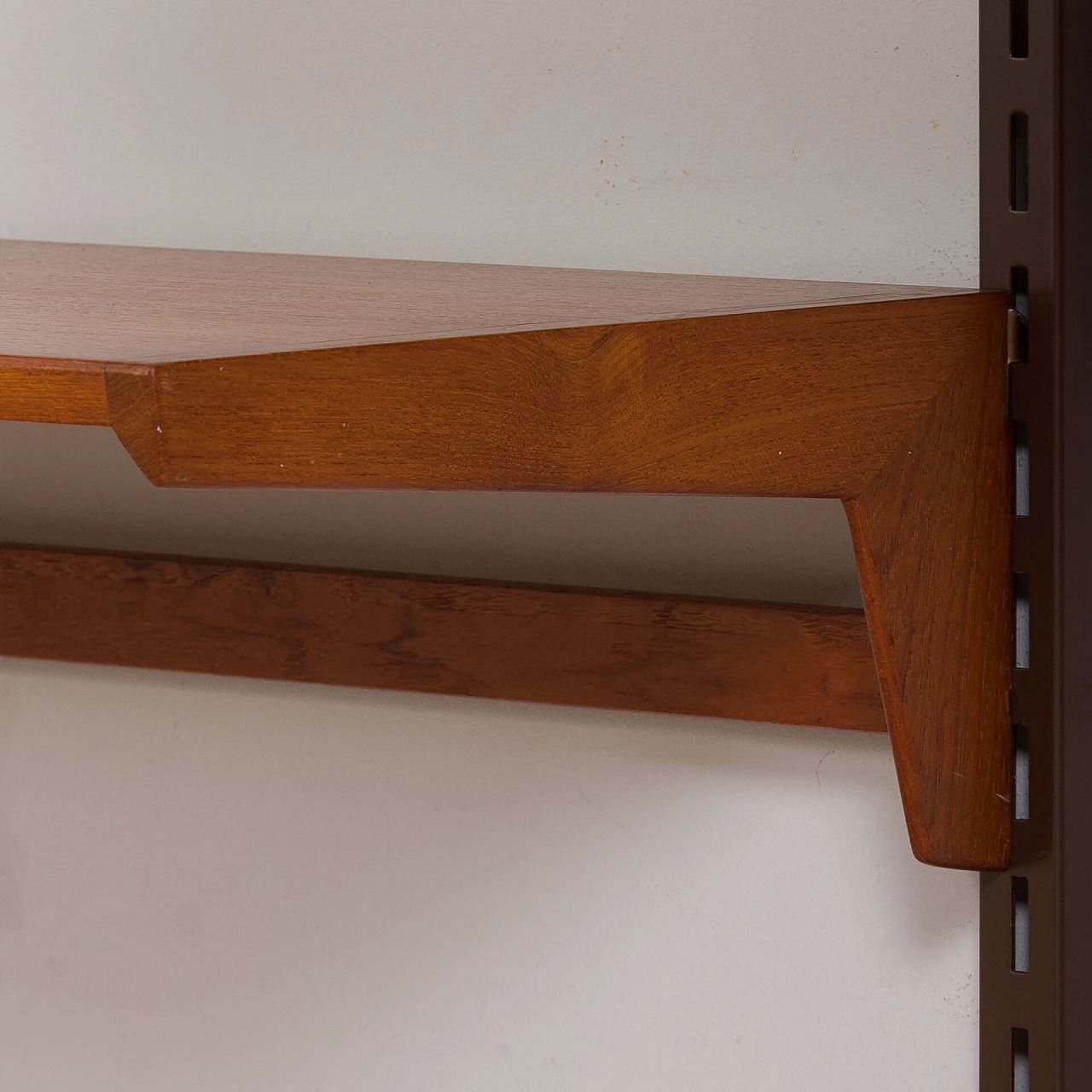 Teak bookcase with desk by Kai Kristiansen for FM Møbler, 1960s 15