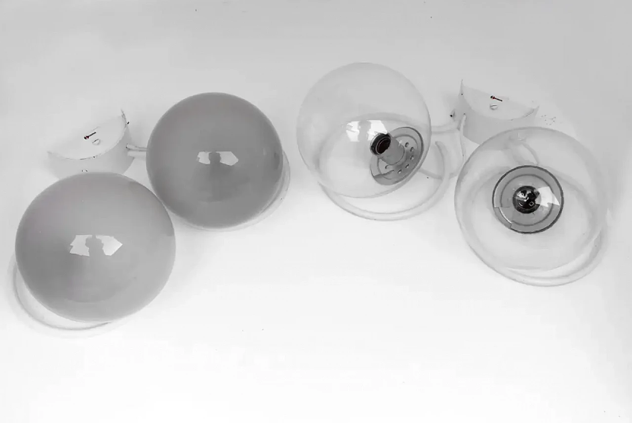 Pair of wall lamps by Gino Sarfatti for Arteluce, 1950s 5