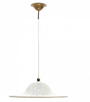 Perforated ceiling lamp by Artimeta, 1950s