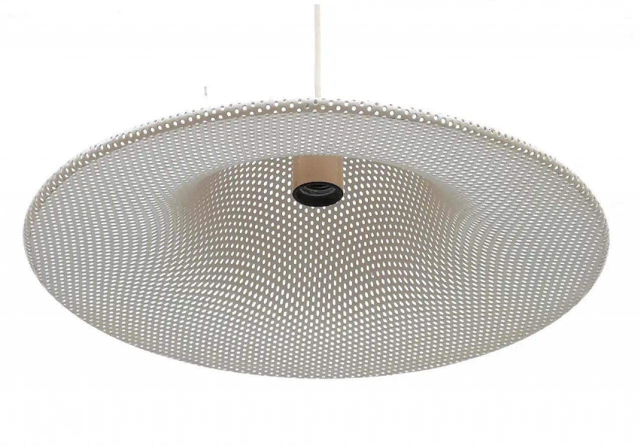 Perforated ceiling lamp by Artimeta, 1950s 7