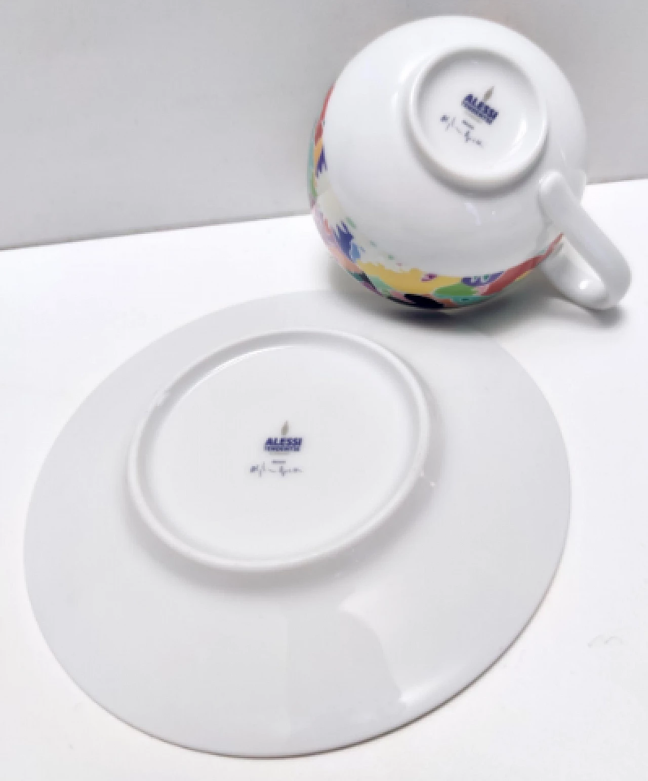 La Bella Tavola tea and coffee service by Sottsass and Boetti for Alessi, 1990s 9