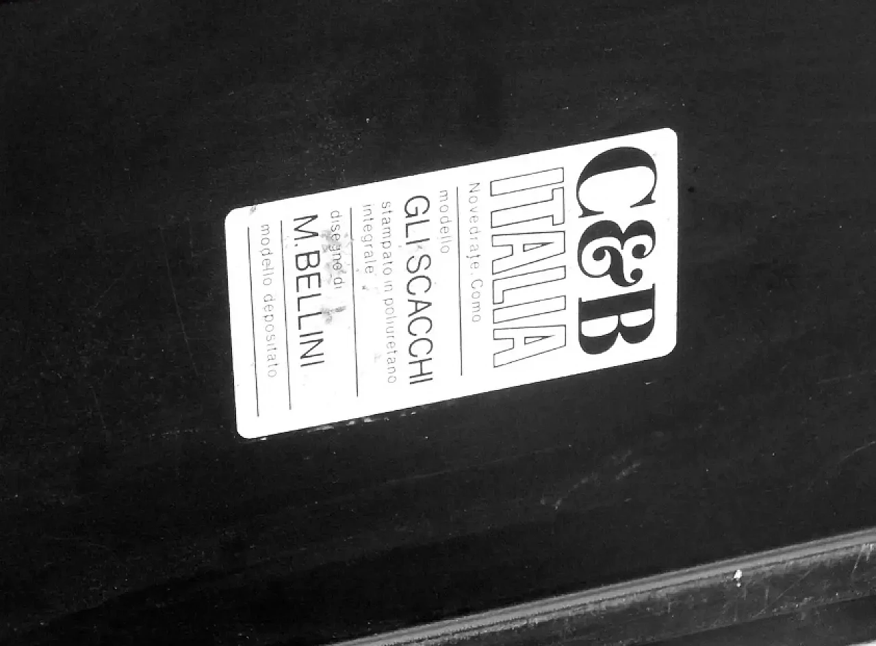 Coppia di pezzi Cavallo di Mario Bellini per C&B, anni '60 9