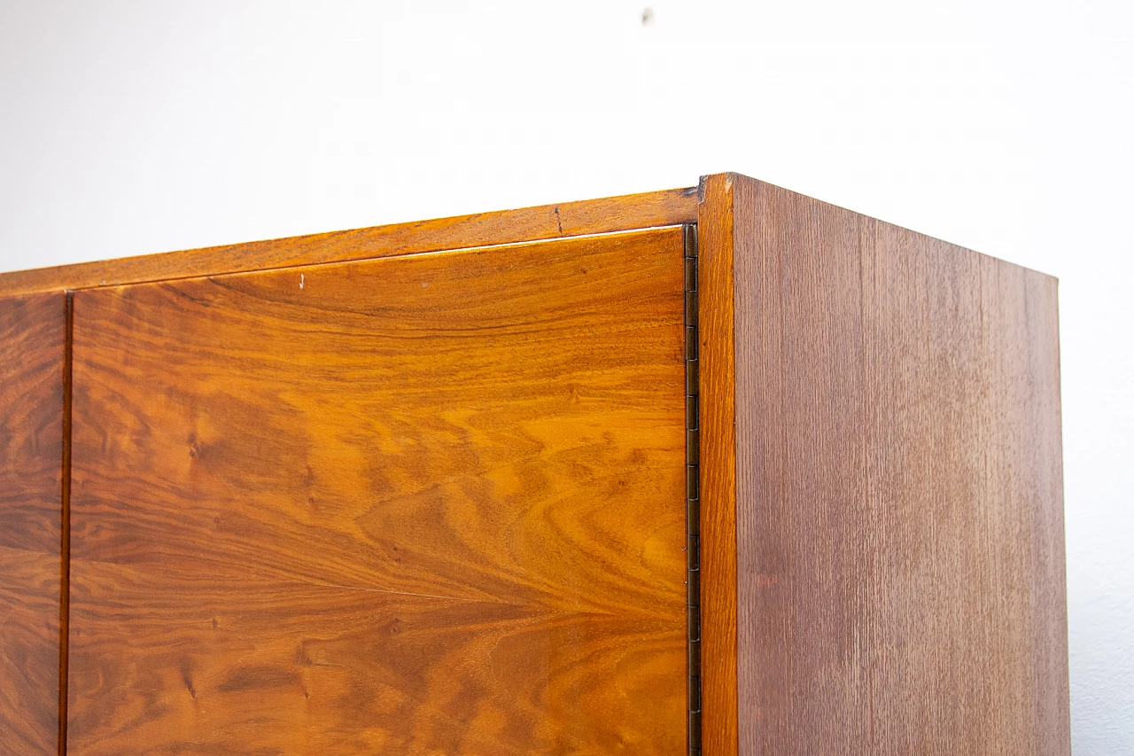 Armadio in noce e compensato, anni '60 5